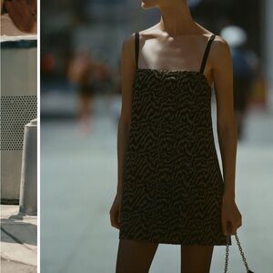 NWT Reformation Adette Dress in Wild Cat